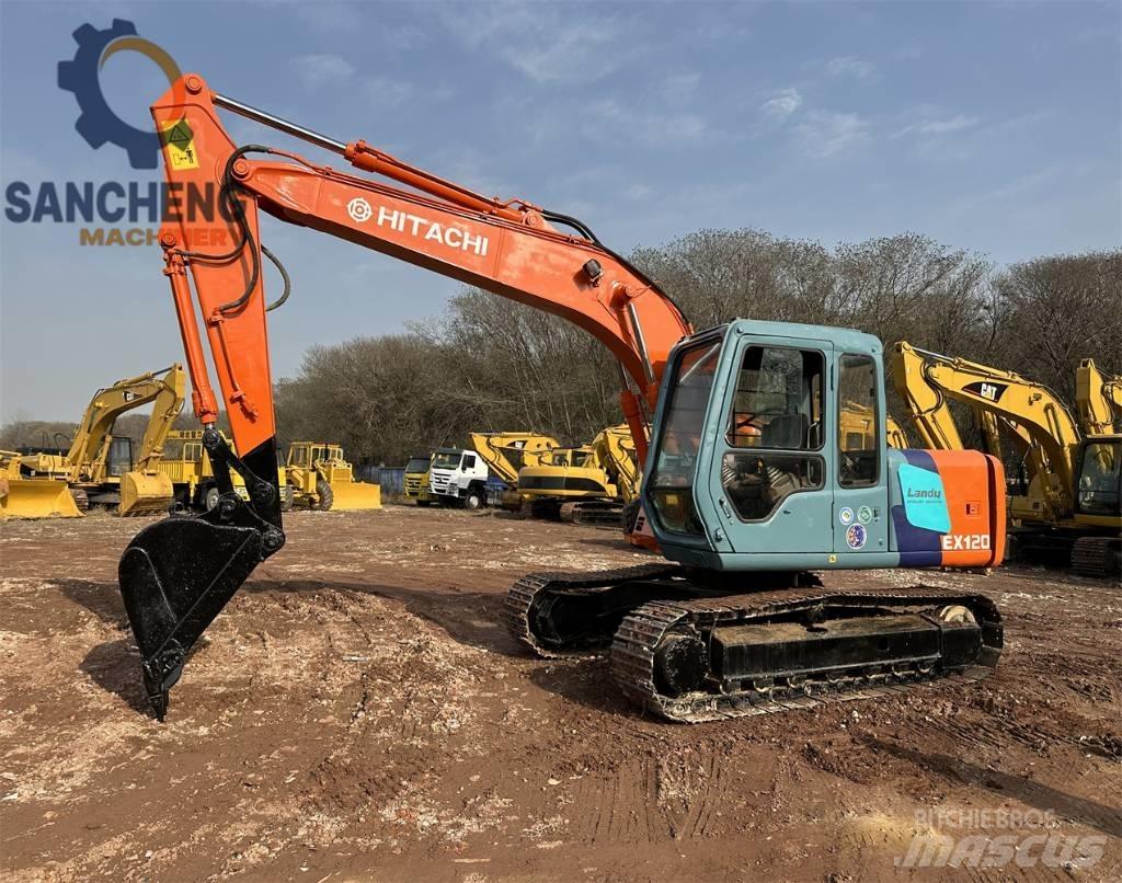 Hitachi EX 120 Rupsgraafmachines
