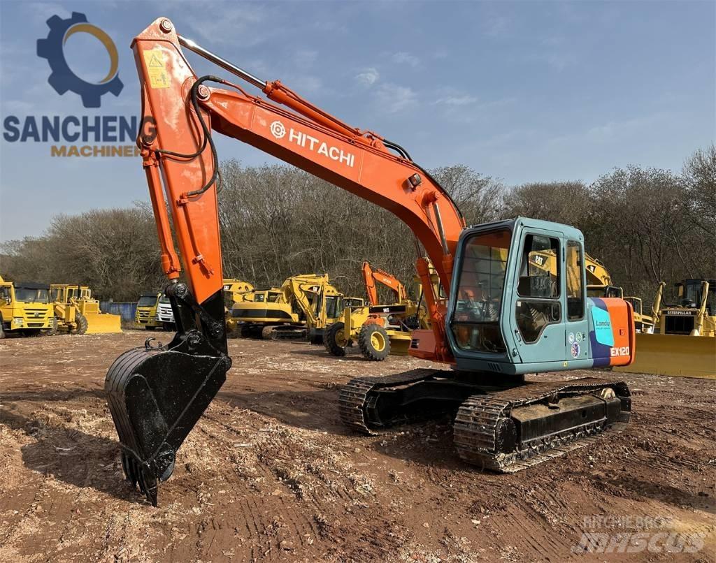 Hitachi EX 120 Rupsgraafmachines
