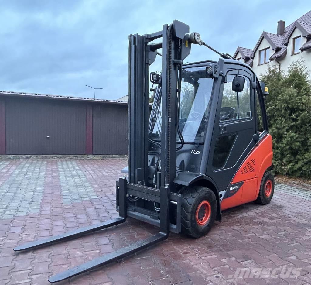 Linde H25T-02 LPG heftrucks