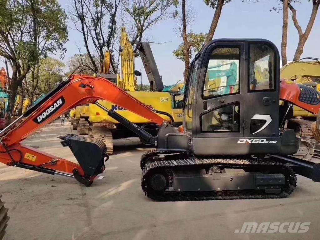 Doosan DX 60-9C Rupsgraafmachines