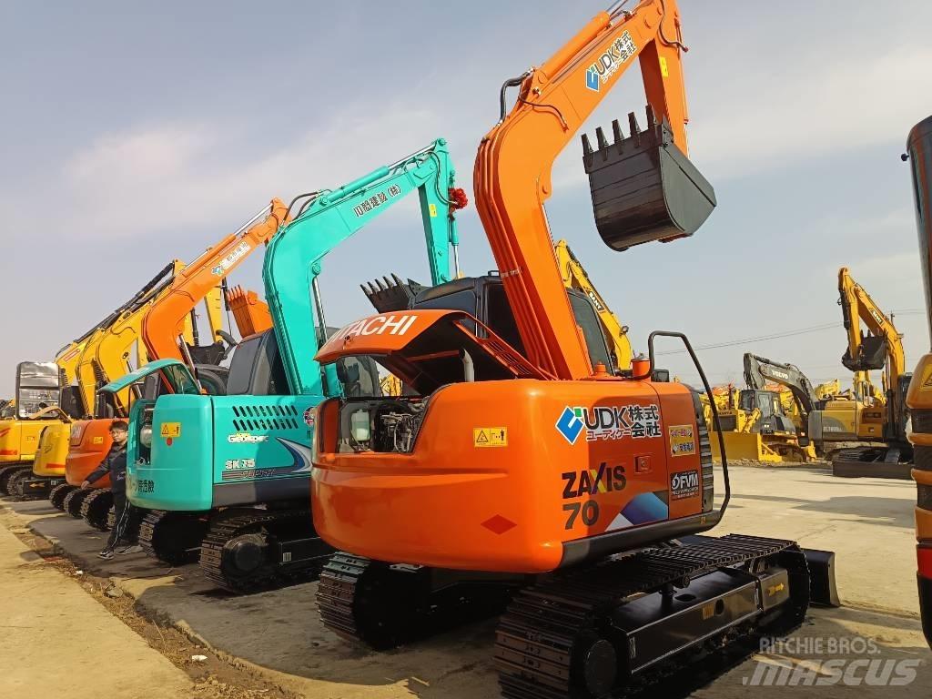 Hitachi ZX 70 Midigraafmachines 7t - 12t