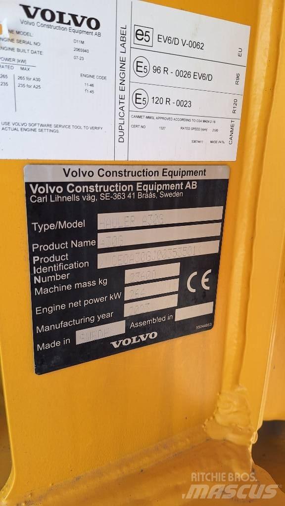 Volvo A 30 G Knik dumptrucks