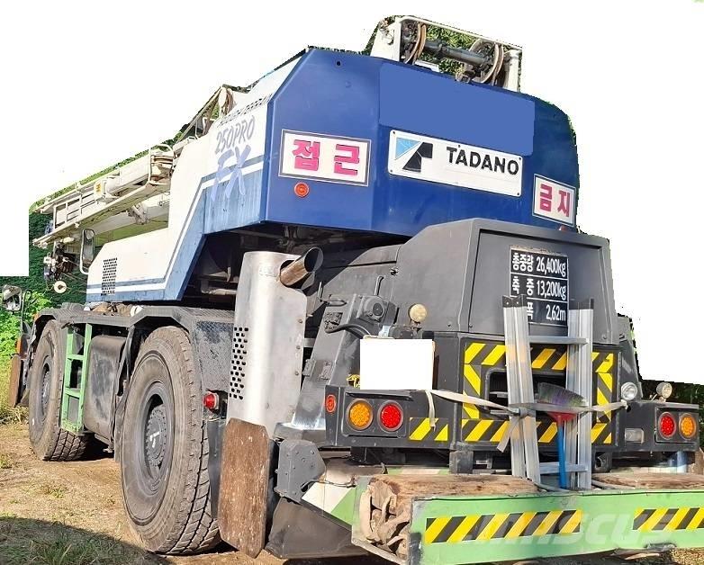 Tadano TR 250 M Ruwterrein kranen