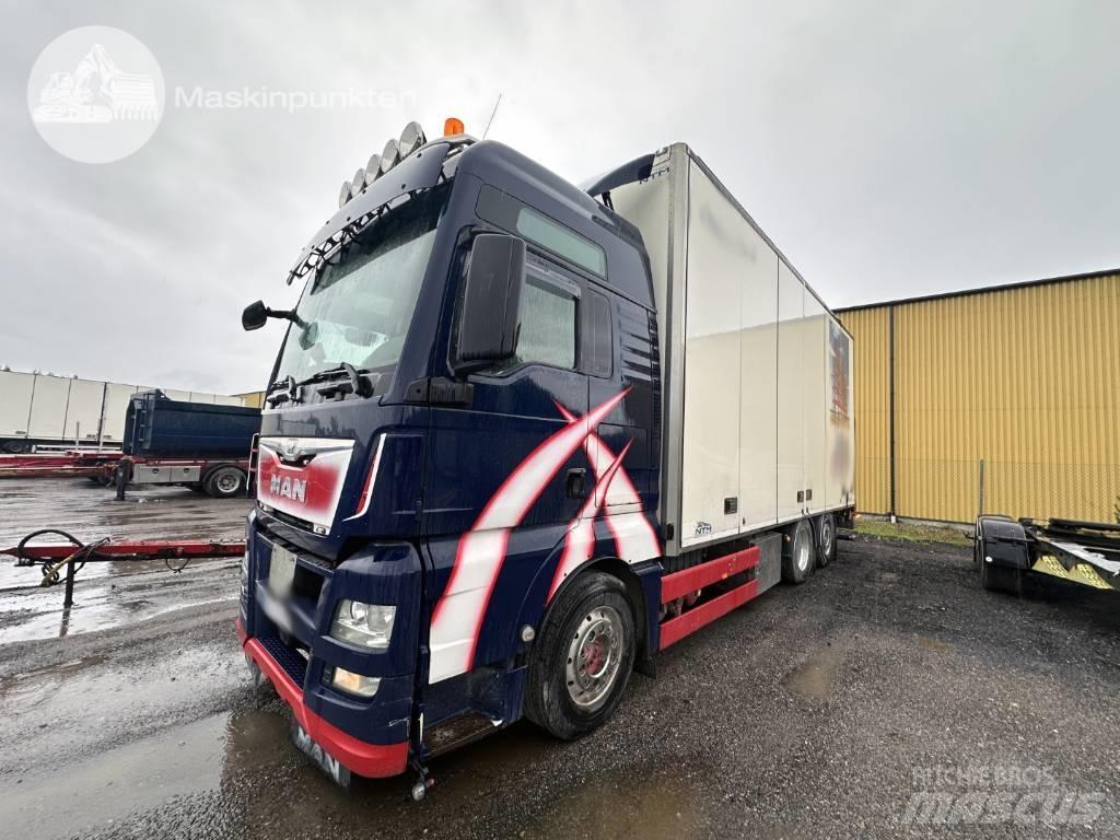 MAN TGX 26.480 Bakwagens met gesloten opbouw
