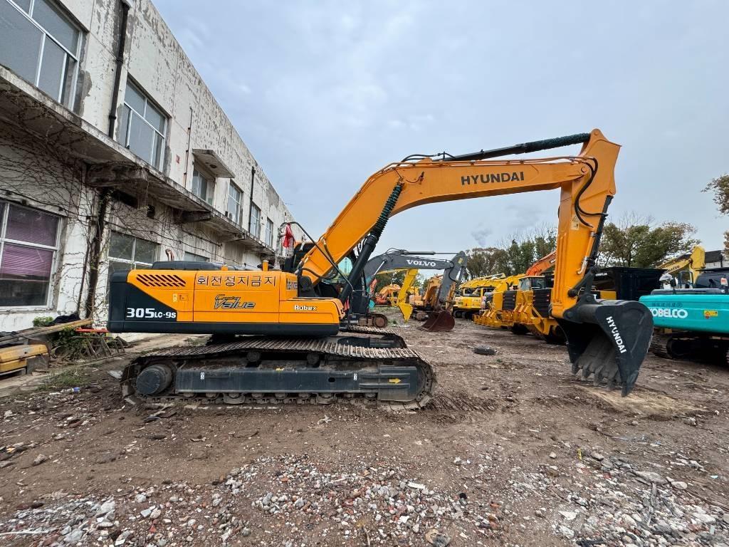 Hyundai 305lc Rupsgraafmachines