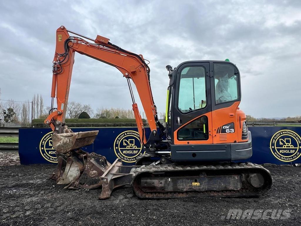 Doosan DX63 Speciale Graafmachines