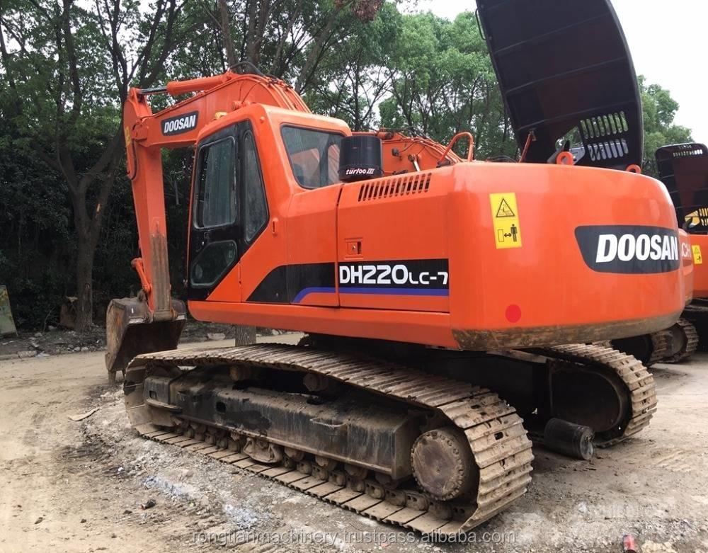 Doosan dh220lc-7 Rupsgraafmachines