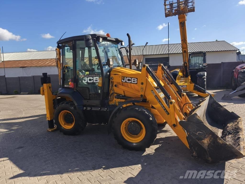 JCB 3 CX Compact Graaf-laadcombinaties