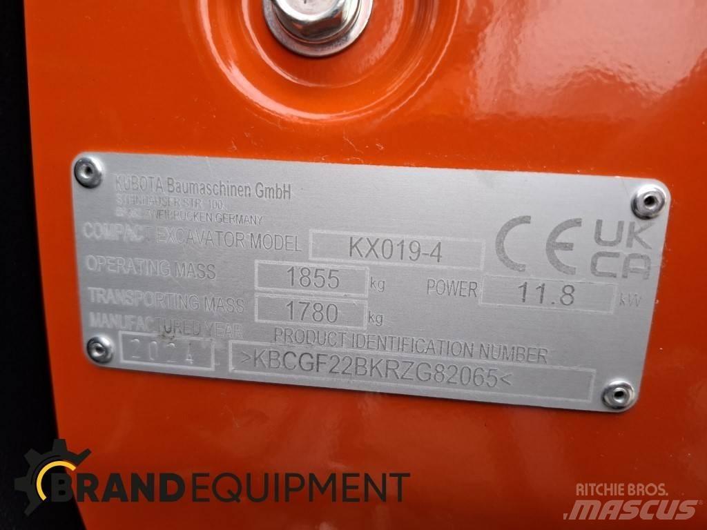 Kubota KX019-4 Minigraafmachines < 7t