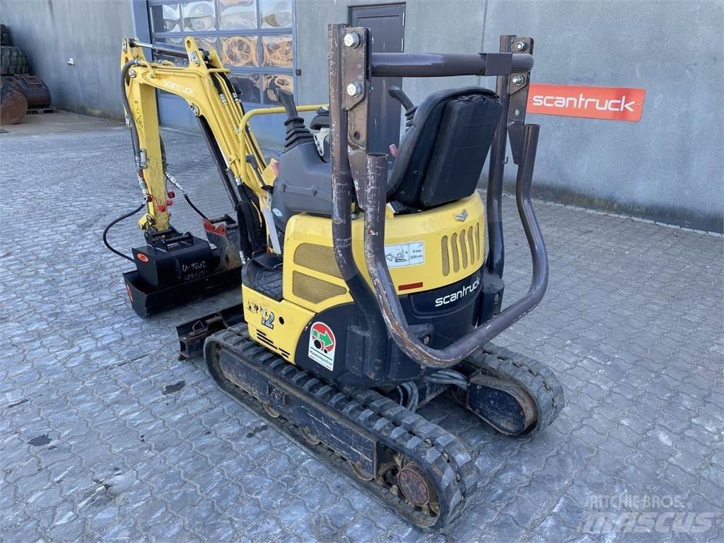 Yanmar VIO12 Wielgraafmachines