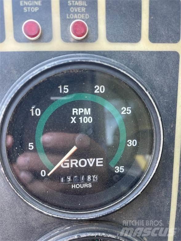 Grove TMS500E Vlakke laadvloer met kraan