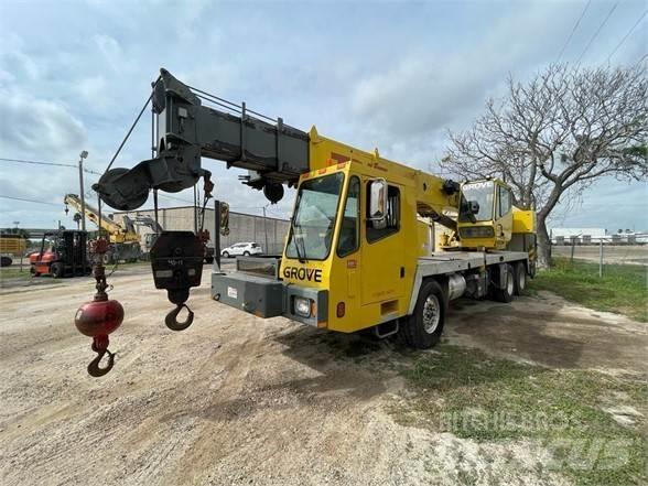 Grove TMS500E Vlakke laadvloer met kraan