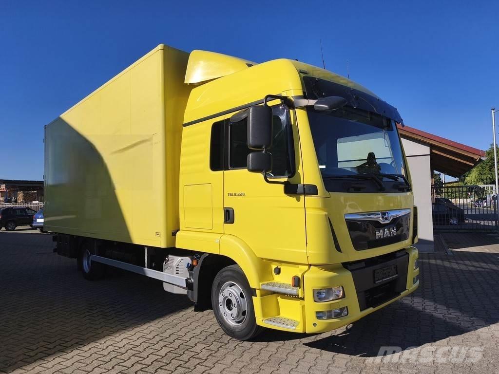 MAN TGL 8.220 Bakwagens met gesloten opbouw