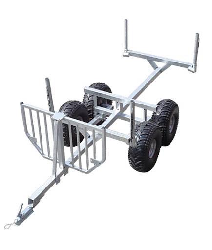 Nyvab Vedboggie ATV Bosbouwaanhangers