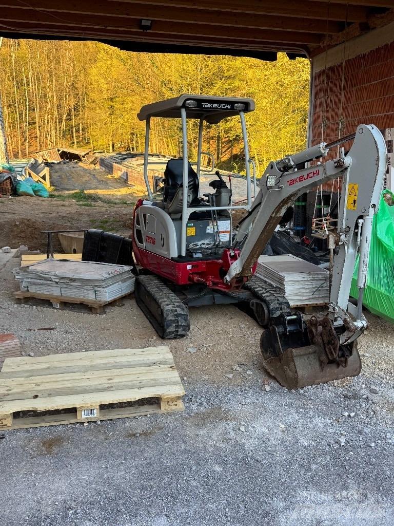 Takeuchi TB 216 Minigraafmachines < 7t