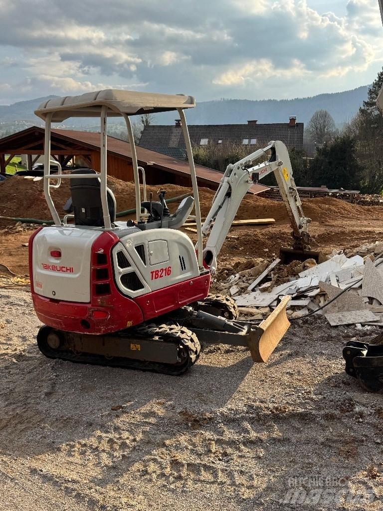 Takeuchi TB 216 Minigraafmachines < 7t