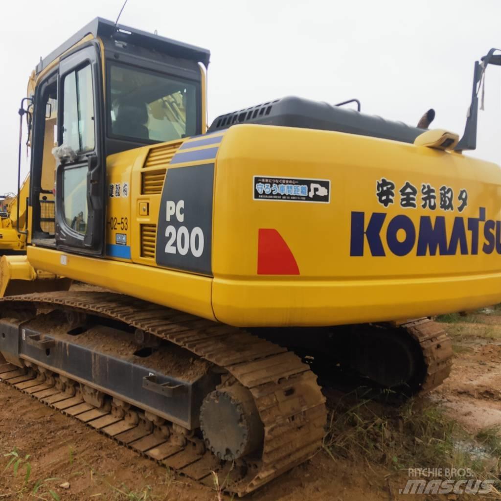 Komatsu PC200-8 Rupsgraafmachines
