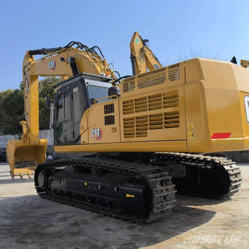 CAT 349 Rupsgraafmachines