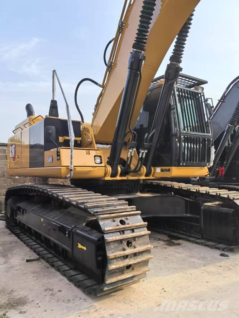CAT 349 Rupsgraafmachines