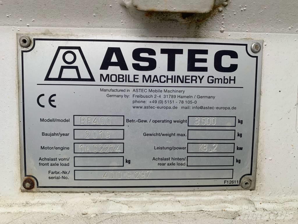 Astec BF400 Overige