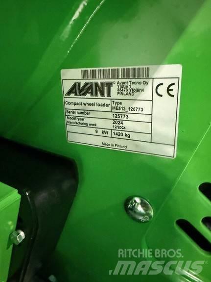 Avant E513 Terreinbeheermachines - overige