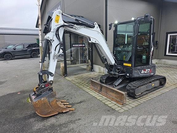 Bobcat E27z Minigraafmachines < 7t