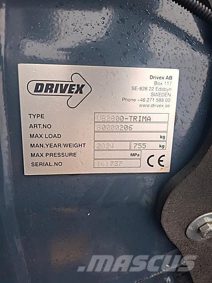 Drivex VB2800 Sneeuwschuivers en -ploegen