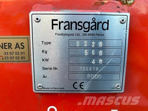 Fransgård S-220 Overige wegenonderhoudsmachines