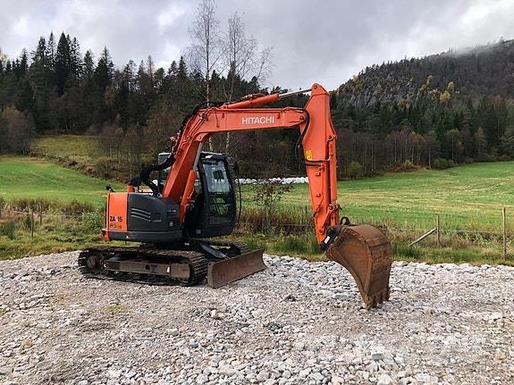 Hitachi ZX85US Rupsgraafmachines