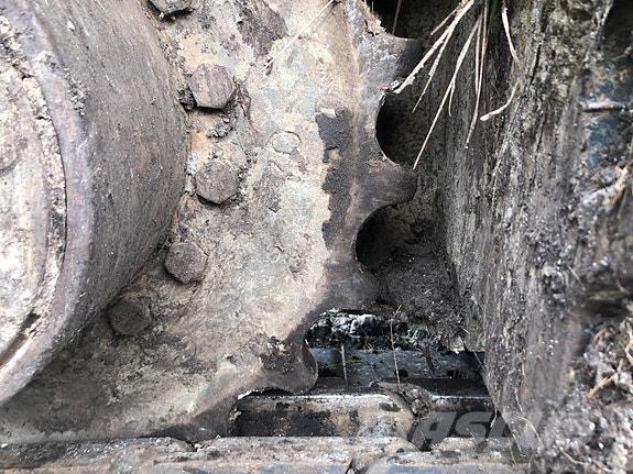 Hitachi ZX85US Rupsgraafmachines