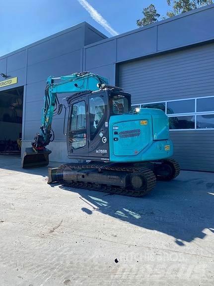 Kobelco SK75SR-7 Midigraafmachines 7t - 12t