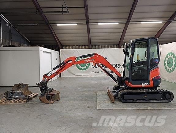 Kubota U27-4 Minigraafmachines < 7t