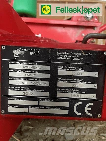 Kverneland 7740C Wikkelaars