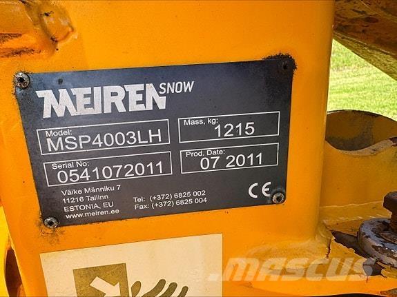 Meiren 2011 Sneeuwschuivers en -ploegen