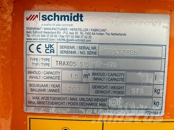  Traxos S15 VEP-490 Zand- en zoutstrooimachines