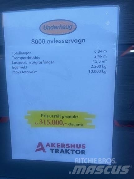 Underhaug 8000 Universele aanhangers