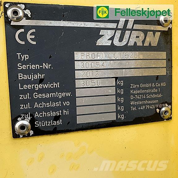  Zurn Profi cut 620 Overige hooi- en voedergewasmachines