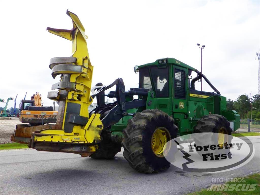 John Deere 643L Feller bunchers