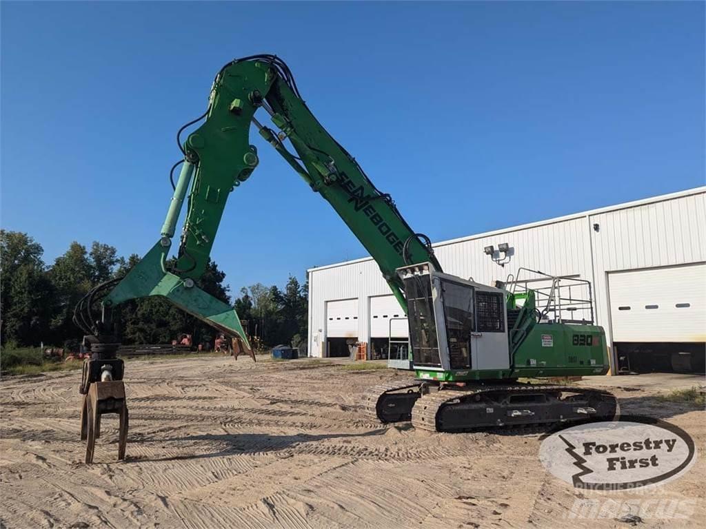 Sennebogen 830E Boomstamladers