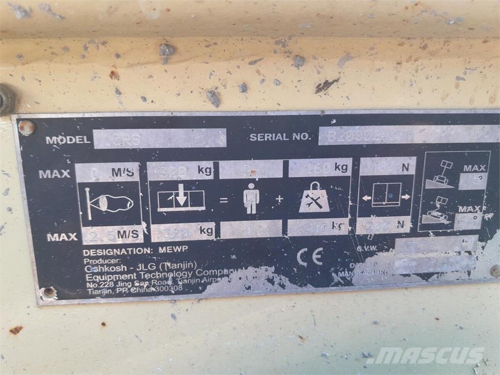 JLG 10RS Schaarhoogwerkers