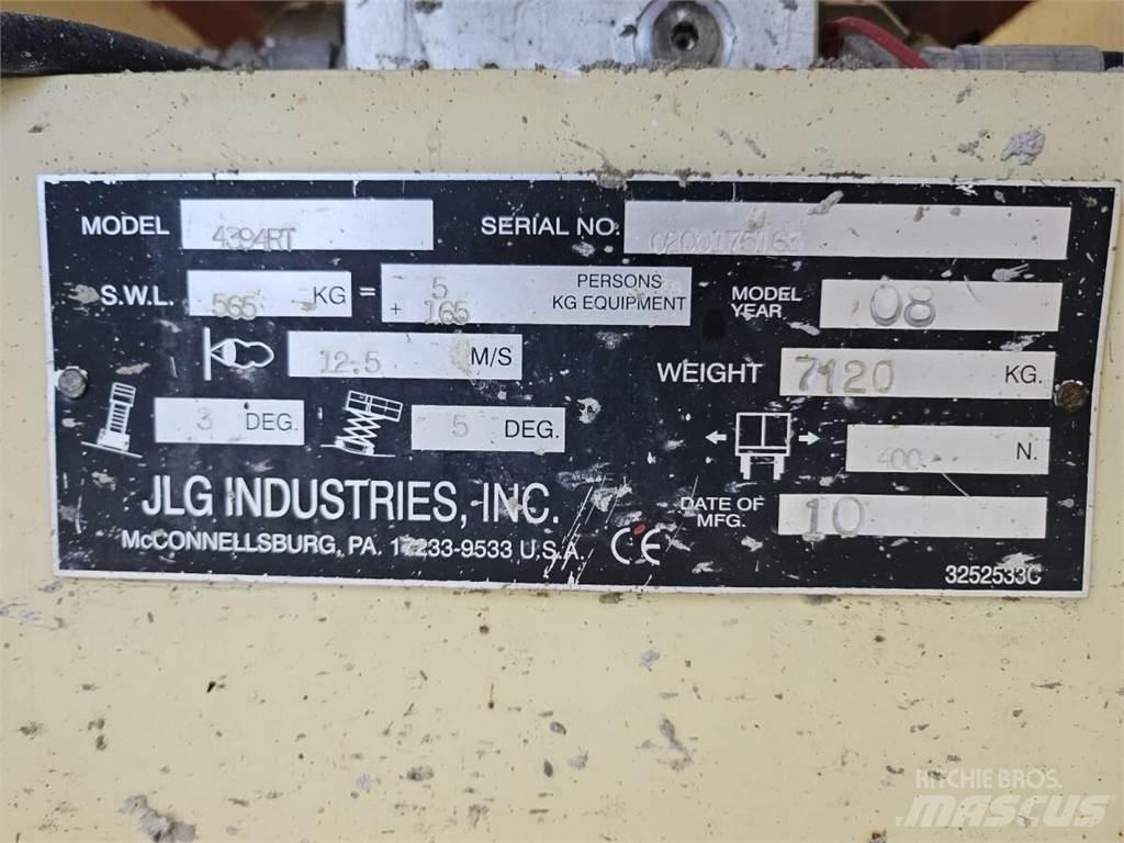 JLG 4394RT Schaarhoogwerkers