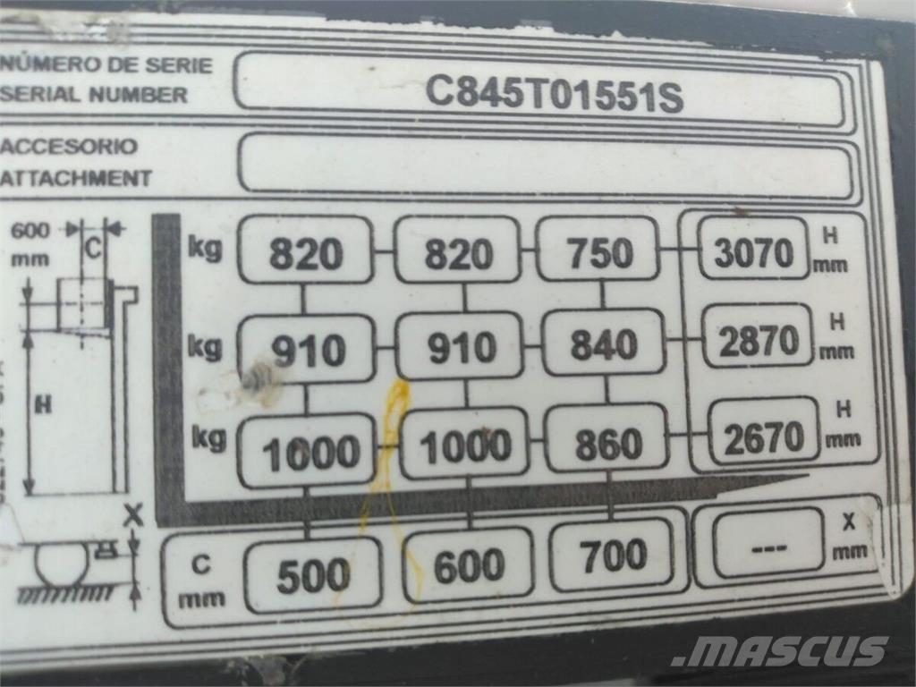 Yale MS10E Laden en Lossen - overige