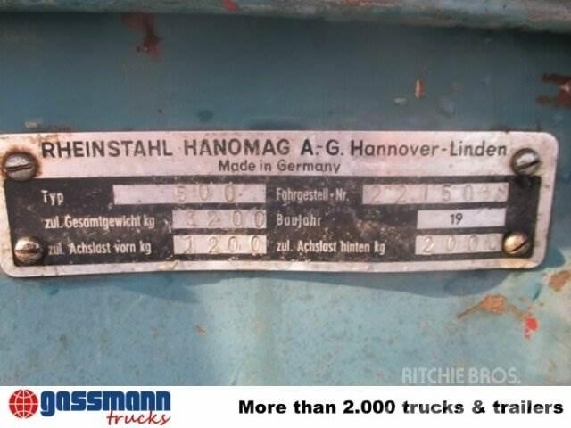 Hanomag Granit 500 Bouw - Overige