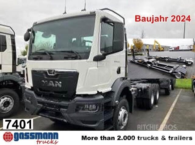 MAN TGS 33.440 BB 6x4 Vrachtwagen met containersysteem