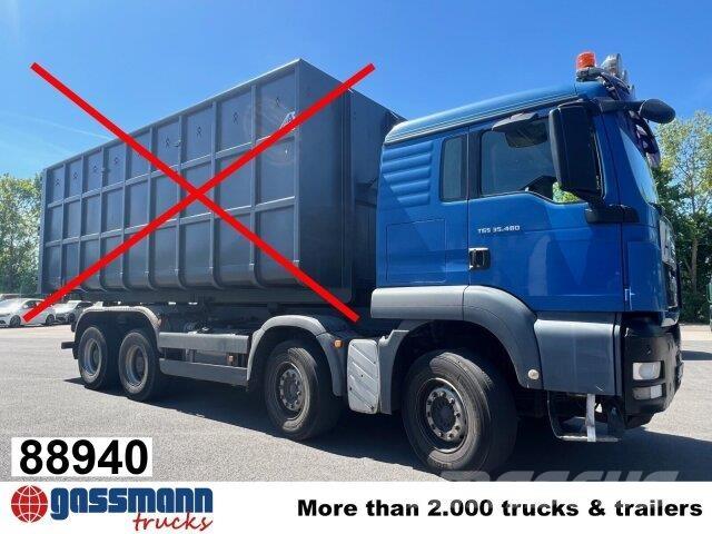 MAN TGS 35.480 8x4 BL Vrachtwagen met containersysteem