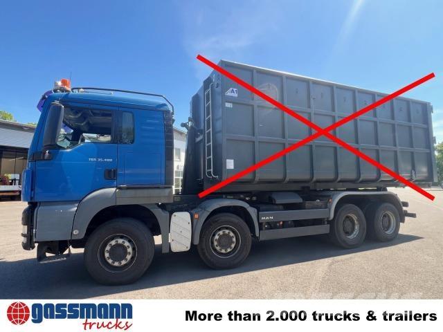 MAN TGS 35.480 8x4 BL Vrachtwagen met containersysteem