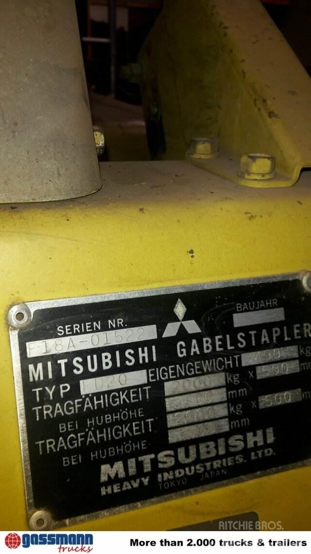 Mitsubishi FD20 Bouw - Overige