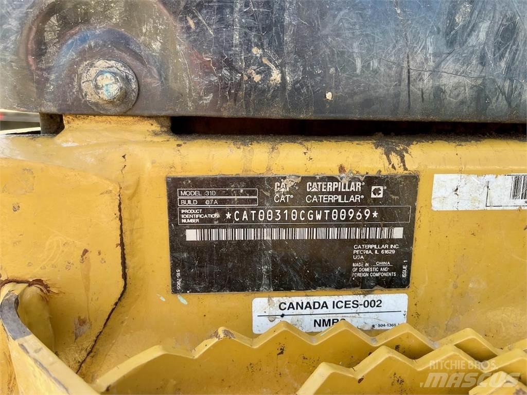 CAT 310 Rupsgraafmachines
