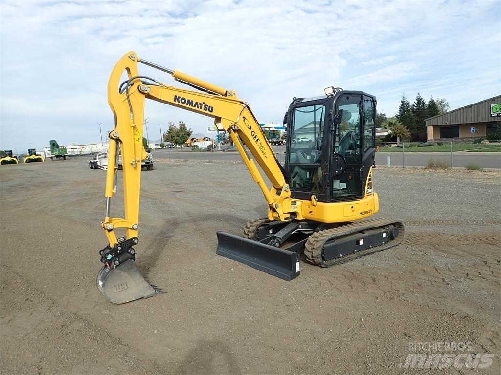Komatsu PC35MR-5 +1 Rupsgraafmachines