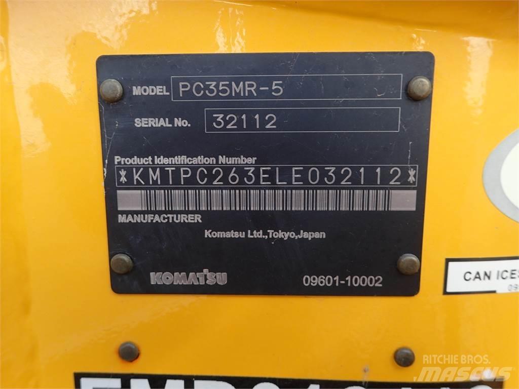 Komatsu PC35MR-5 +1 Rupsgraafmachines